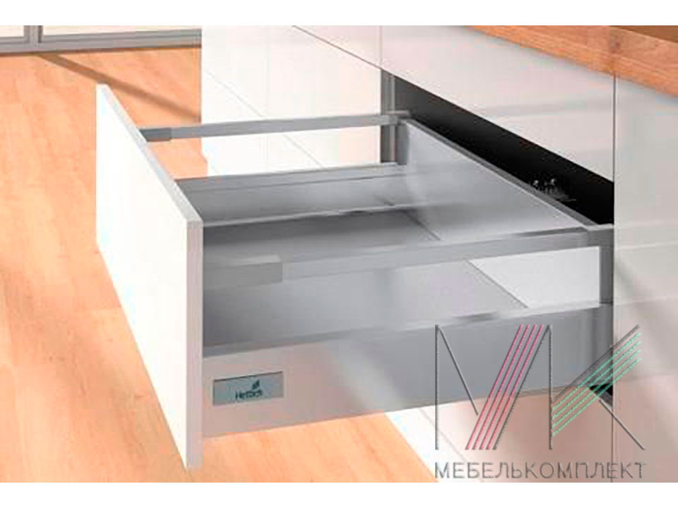 Комплект на ящик 470х176мм для P2O Silent, СЕРЫЙ InnoTech Atira Hettich