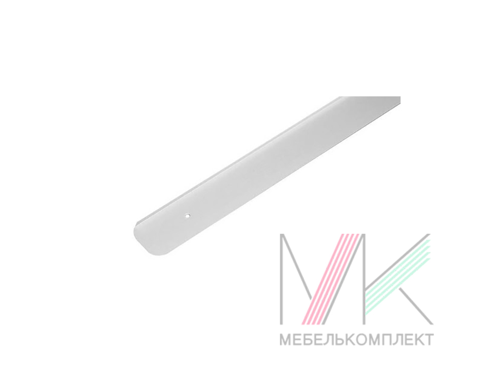 Планка торцевая СК-40-2 белая 0,62м