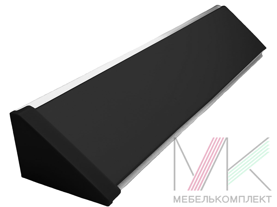 Плинтус 3,05м ТРИО Черный муар 