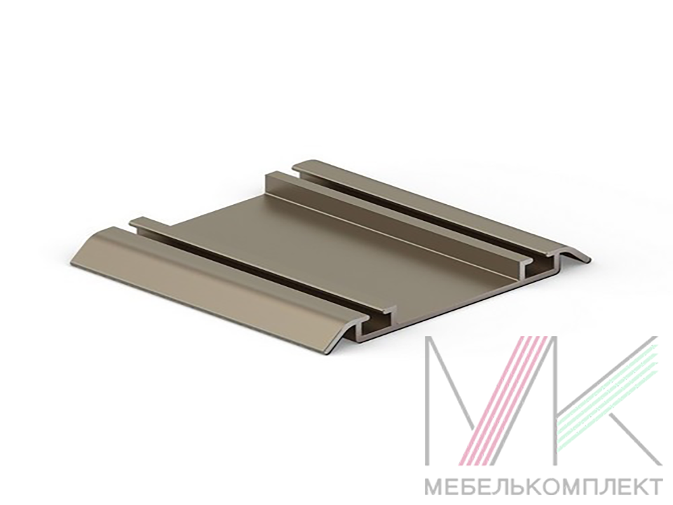 АЛК ШАМПАНЬ МАТОВАЯ Направляющая низ NEW МК/СТАНДАРТ 5.9м (4)