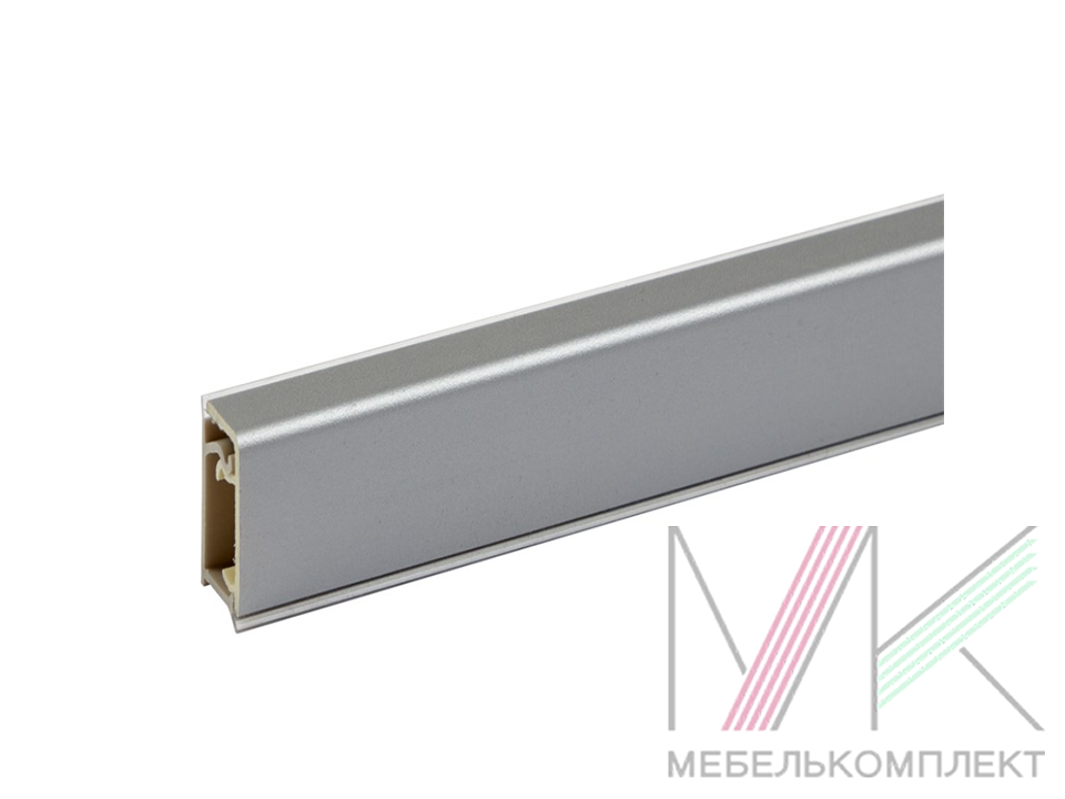 Плинтус "КВАДРО Д" 3,05м 4401 Металлик 
