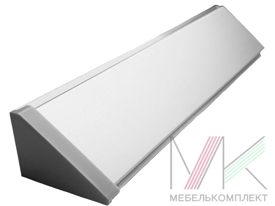 Плинтус 3,05м ТРИО Алюминий
