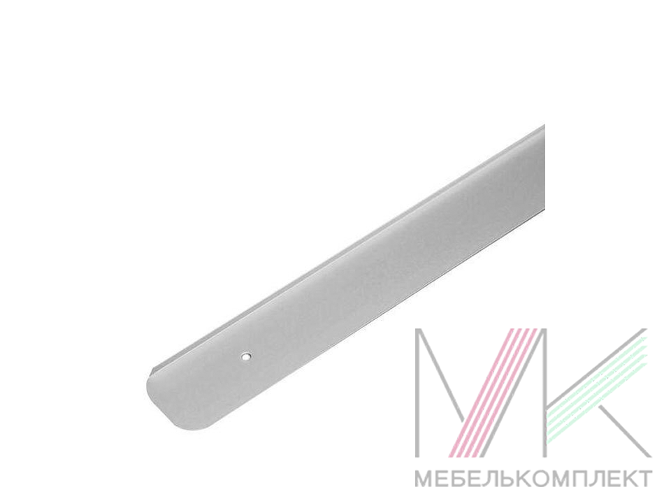 Планка торцевая СК-40-2 матовый хром 0,62м
