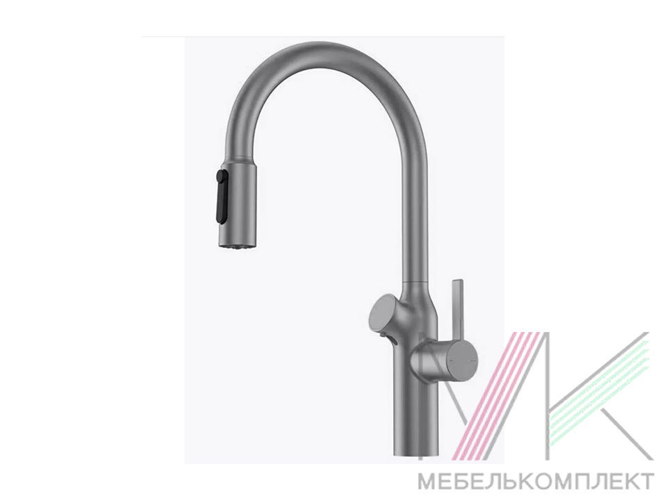 Смеситель OULIN OL-8018 Satin с дозатором
