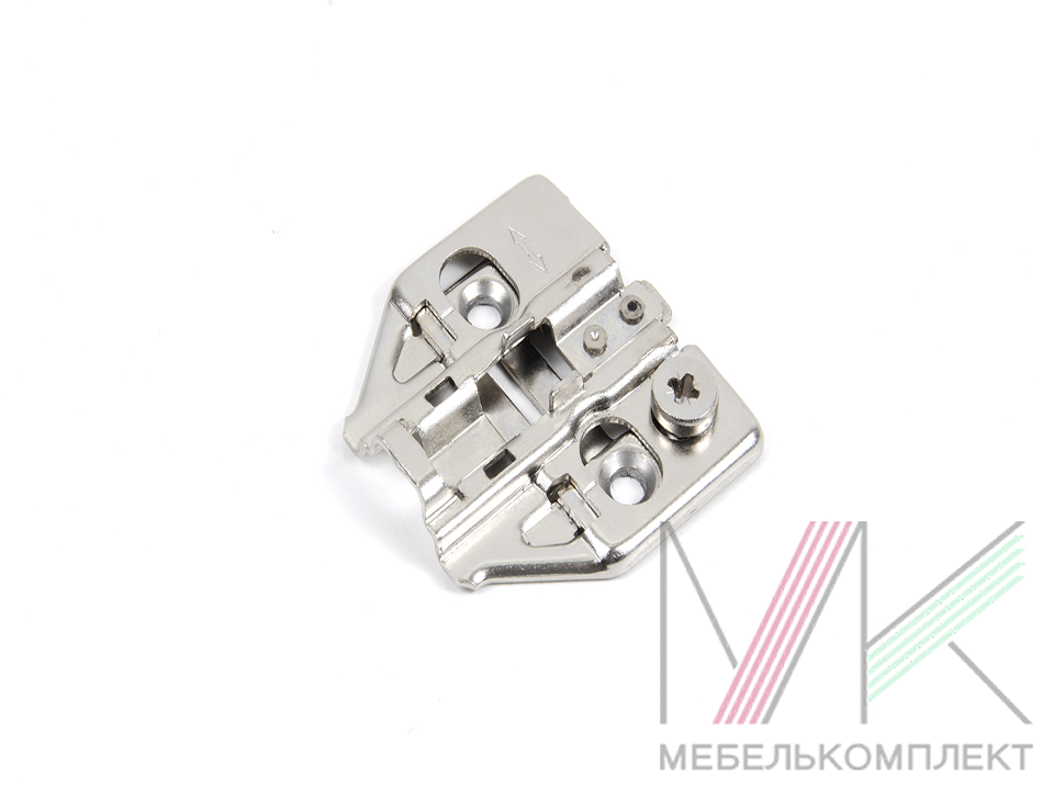 Планка с эксцентриковой регулировкой для петель H8010 EVO к петлям H801, 813, 890, 845, 901, 913, 990, 945 BOYARD (500)