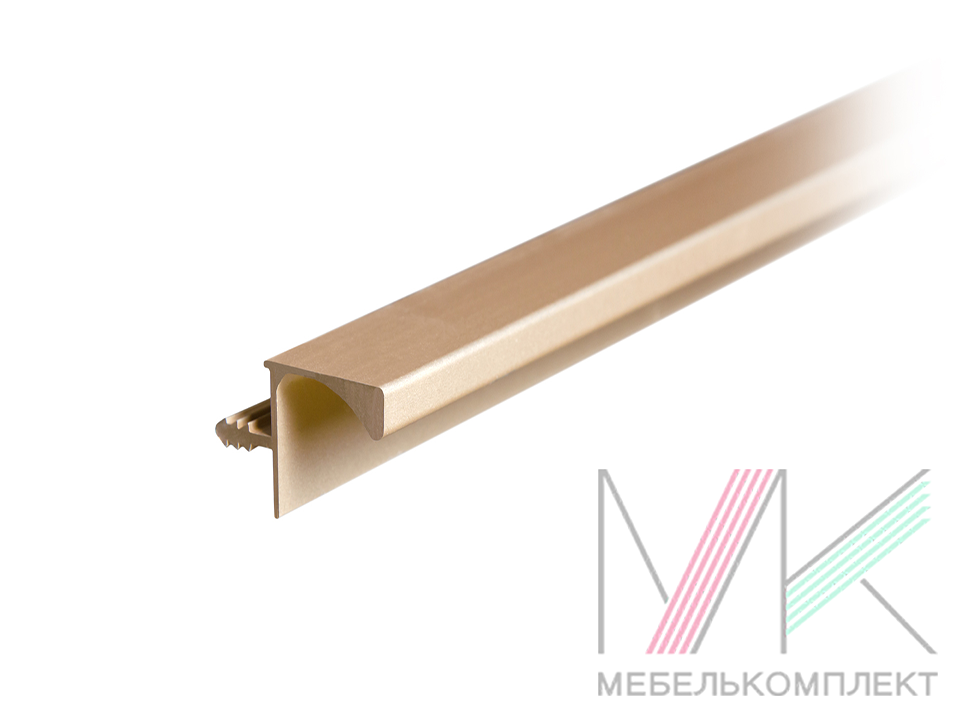Профиль-ручка ГОЛА БАЛАНС для верхних баз сатиновое ЗОЛОТО RP052SG.1/000/4100 BOYARD