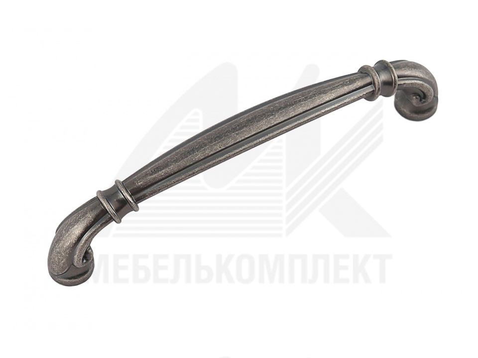 Ручка RS439 BAZ РЕБЕККА черненый старинный цинк  128мм BOYARD (30)
