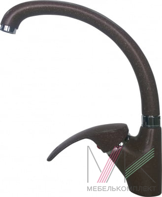 Смеситель Gerdamix CREMA FL/F107  (коричневый)