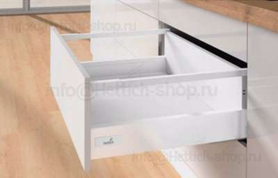 Комплект на ящик 470х176мм P2O, БЕЛЫЙ InnoTech Atira Hettich